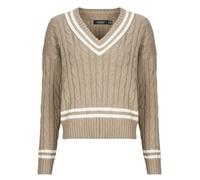 Lauren Ralph Lauren Maglione TEDURPH-LONG SLEEVE-PULLOVER in Beige EU M
