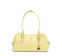 Lauren Ralph Lauren Marcy Borsa a spalla giallo, pelle granulata, donna