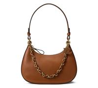 Lauren Ralph Lauren Marcy Borsa a spalla Vera Pelle 18 cm marrone