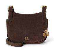 Lauren Ralph Lauren Marcy Borsa a tracolla Vera Pelle 21 cm marrone