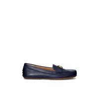 Lauren Ralph Lauren Mocassini Barnsbury in cuoio nappa IT 39.5 Blu navy francese