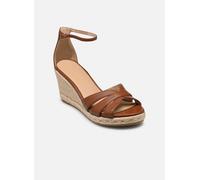 Lauren Ralph Lauren - Nellie-Espadrilles-Wedge Marrone - Scarpe di corda 37 Marrone