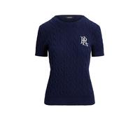 Lauren Ralph Lauren - Eyelah-Short Sleeve-Pullover Blu - Abbigliamento M Blu