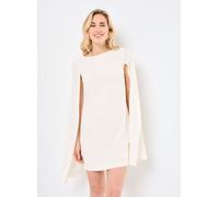 Lauren Ralph Lauren - Robe de cocktail à cape en georgette Bianco - Abbigliamento 44 Bianco