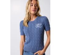 Lauren Ralph Lauren - Tarjyll-Short Sleeve-Pullover 2009769890 Blu - Abbigliamento XL Blu