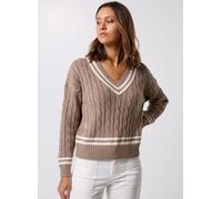 Lauren Ralph Lauren - Tedurph-Long Sleeve-Pullover Beige - Abbigliamento XL Beige