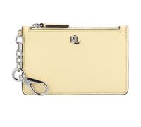 Lauren Ralph Lauren Zip Card Portafoglio chiave Pelle 13 cm giallo