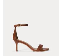 Lauren Sandali Allie in pelle traforata EU 38 Brown
