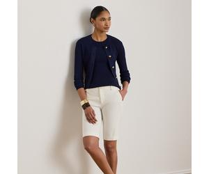 Lauren Short in twill bi-stretch 46 White