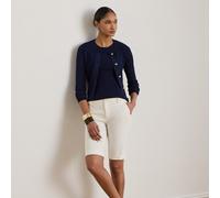 Lauren Short in twill bi-stretch 50 White