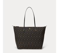Lauren Tote Keaton grande in Oxford a righe TAGLIA UNICA Multi