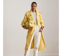 Lauren Trench a doppio petto in lino 48 Yellow