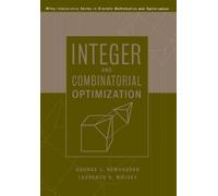 Laurence A. Wolsey George L. Nemh Integer and Combinatorial Optimiz (Tascabile)