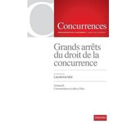 Laurence Idot Grands arrêts du droit de la concurrence Vol. II (Tascabile)