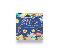 Laurence King-299 Fish (And a Diver) Aquatic Cluster Puzzle, Colore 299 Pesce (e Un subacqueo), 9780857829535