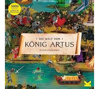 Laurence King- König Artus Un Puzzle da 1000 Pezzi, Colore Verde, 9783962443658