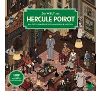 Laurence King Il Mondo di Hercule Poirot - Puzzle da 1000 Pezzi, Misura Piccola