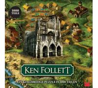 Laurence King- Puzzle, Colore Argento, 1000