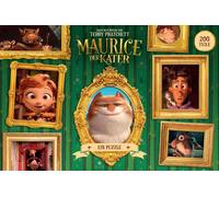 Laurence King Verlag Maurice the Cat 200-Piece Jigsaw Puzzle, Green, 1000 Piece