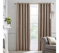 Laurence Llewelyn-Bowen Montrose-Tende oscuranti con Occhiello in Velluto, Tessuto, Lino, 168cm Larghezza x 183 cm Lunghezza