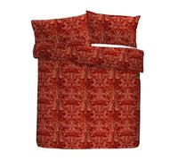 Laurence Llewelyn-Bowen Set copripiumino, 100% poliestere, king size 230 x 220 cm, spezie, velluto, motivo jacquard damascato, con 2 federe