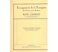Laurent Renè VINGT ETUDES FACILES pour Trompette - 20 VENTI STUDI FACILI per Tromba ed. Leduc