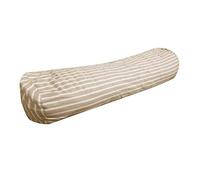 laurentmortreux 3439 - Cuscino cilindrico grande, 140 cm, colore: Marrone