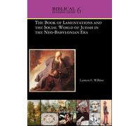 Lauress Wilkins The Book of Lamentations and the Social World (Copertina rigida)
