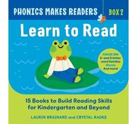 Phonics Makes Readers: Learn to Read Box 2: 15 Books to Build Reading Skills for Kindergarten and Beyond