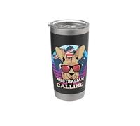 L'Australia mi chiama e io devo andare - Australiano Bicchiere termico in acciaio inox doppia parete