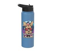 L'Australia mi chiama e io devo andare - Australiano Stainless Steel Insulated Water Bottle