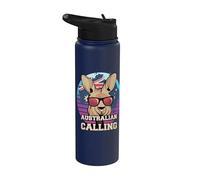 L'Australia mi chiama e io devo andare - Australiano Stainless Steel Insulated Water Bottle