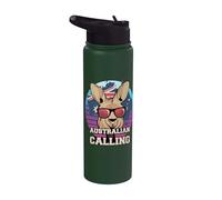 L'Australia mi chiama e io devo andare - Australiano Stainless Steel Insulated Water Bottle