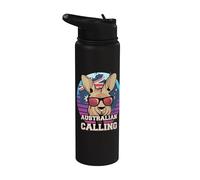 L'Australia mi chiama e io devo andare - Australiano Stainless Steel Insulated Water Bottle