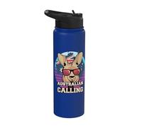 L'Australia mi chiama e io devo andare - Australiano Stainless Steel Insulated Water Bottle