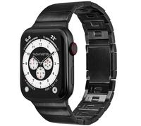 LAUT - Cinturino LINKS 2.0 in acciaio inossidabile per Apple Watch 42mm / 44mm / 45mm / 49mm - Black - LAWLL2BK