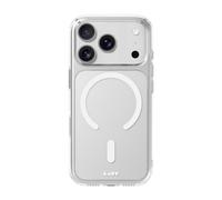 LAUT - Crystal Fluro case Compatible with iPhone 17 Pro - Clear Light Grey CLEAR