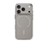 LAUT - Crystal Fluro case Compatible with iPhone 17 Pro Max - Clear Grey CLEAR G