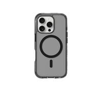 LAUT Crystal Matter Custodia per Apple iPhone 16 Pro, Trasparente/Nero