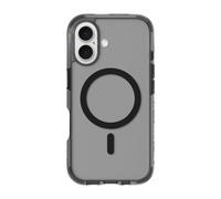 LAUT - Crystal Matter X case Compatible with iPhone 16 Plus - Black Crystal Blac