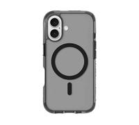 LAUT Crystal Matter X Custodia per Apple iPhone 16, Nero/Trasparente