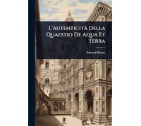 L'AutenticitÃ Della Quaestio De Aqua Et Terra