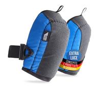 LauterSchutz® LIGHT Ginocchiere per un comodo lavoro sulle ginocchia - casa, ristrutturazione, giardino - con rivestimento antiscivolo e chiusura regolabile in base alle dimensioni