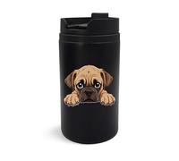 Lauthings Bullmastiff Puppy Kawaii Style Dog Travel Mug Travel Tumbler, tazza da caffè isolata, tazza portatile