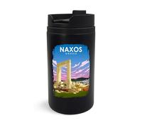 Lauthings Naxos Grecia Souvenir Vacation Travel Mug, Travel Tumbler, tazza termica da caffè, tazza portatile