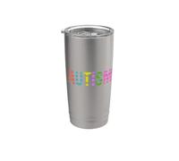 L'autismo è il mio superpotere Bicchiere termico in acciaio inox doppia parete