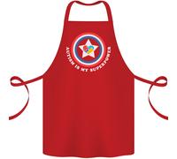 L'Autismo È Il Mio Superpotere Grembiule Autistico 100% Biologico