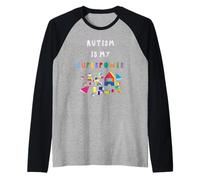 L'autismo è Il Mio superpotere Maglia con Maniche Raglan