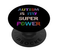 L'autismo è il mio superpotere PopSockets PopGrip Adesivo