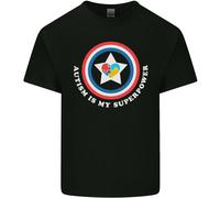 L'Autismo È Il Mio Superpotere T-Shirt In Cotone Uomo
